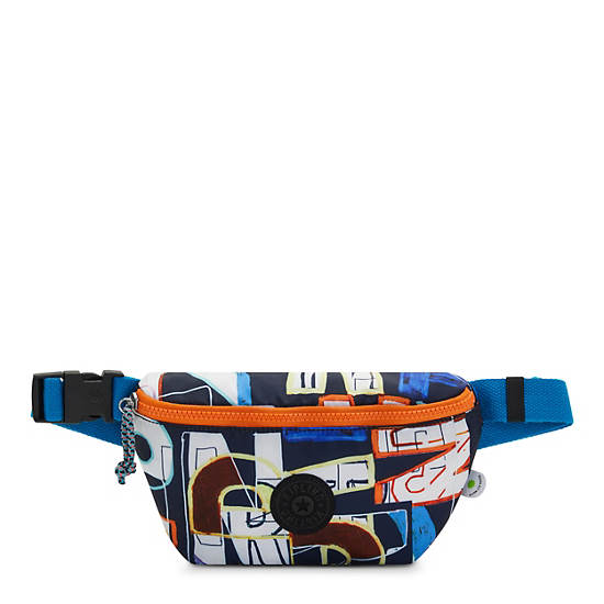 Kipling Fresh Lite Printed Midjeveske Multicolor | NO 2211VR